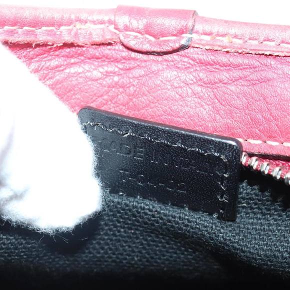 BURBERRY Nova Check Shoulder Bag PVC Beige Silver Auth 93825 - Picture 12 of 16